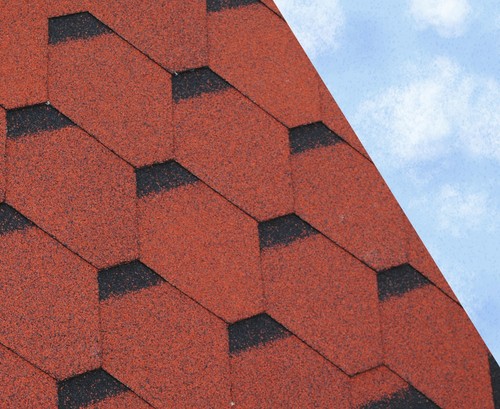 Hex felt roofing - roofing, |