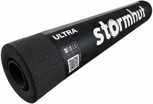 Black shed felt 10m heavy - black,