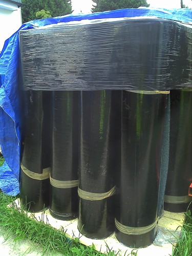 Torch roofing felt green - roofing,